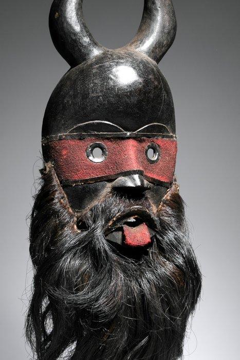 Vuurmasker - Dan - Ivoorkust, Antiek en Kunst, Kunst | Niet-Westerse kunst