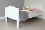 Juniorbed NIEUW Kinderbedden 90 x 200 HOUT dekkend WIT (TIP), Nieuw, Lattenbodem, Ophalen of Verzenden, 85 tot 100 cm