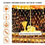 Lichtnet-LED-Verlichting-300 x 300 cm-Warm wit + Gratis LED, Diversen, Kerst, Nieuw, Ophalen of Verzenden