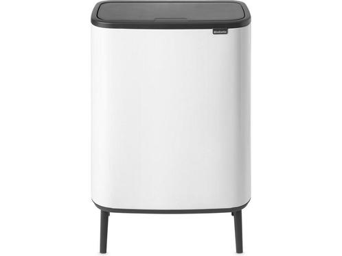 Brabantia Bo Touch Bin Hi Prullenbak - 60 liter - White, Huis en Inrichting, Woonaccessoires | Overige, Zo goed als nieuw, Verzenden