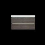 Onderkast Trendline Met Greeplijst Aluminium 100x47x52 Cm, Ophalen of Verzenden, Nieuw, Bad