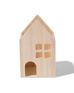 HEMA Pennenhouder hout huisje 14cm, Verzenden, Nieuw