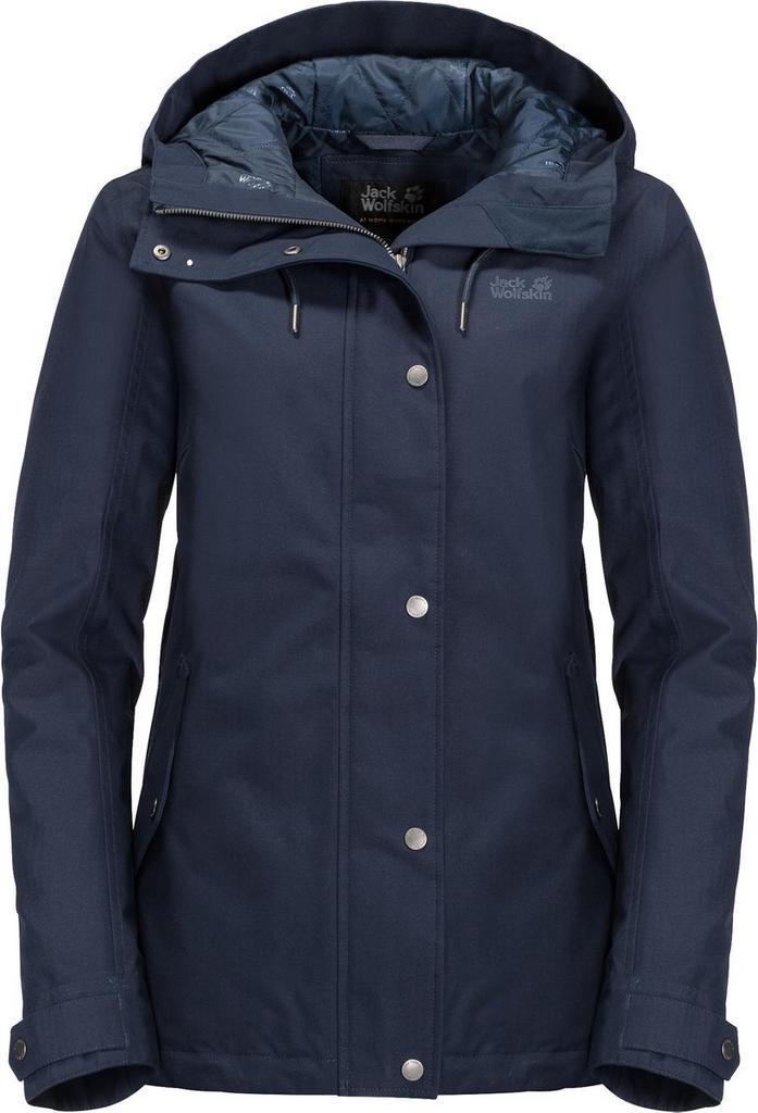 Jack Wolfskin - Maat S - Mora Outdoorjas Dames - Blauw, Kleding | Dames, Jassen | Winter, Verzenden