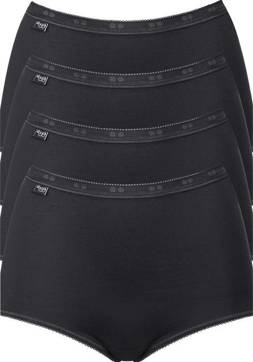 Sloggi Basic Maxi 4pack Dames maat 42 zwart, Kleding | Dames, Ondergoed en Lingerie, Verzenden
