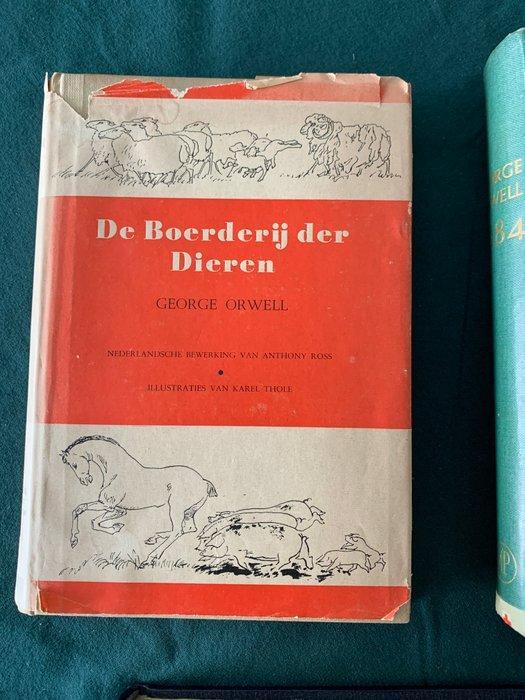 George Orwell - De Boerderij der Dieren, 1984 en nog 5, Antiek en Kunst, Antiek | Boeken en Bijbels
