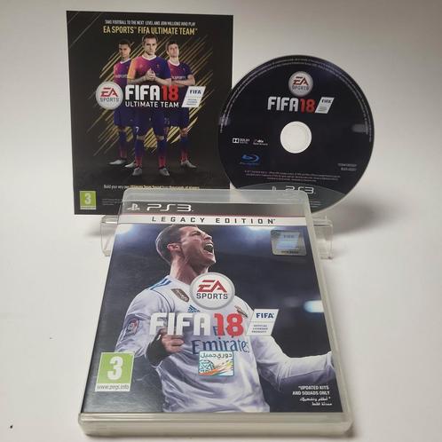 FIFA 18 Legacy Edition Playstation 3, Spelcomputers en Games, Games | Sony PlayStation 3, Ophalen of Verzenden