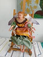 Anna Castiglione - sculptuur, Angelo - 47 cm - Klei - 2025