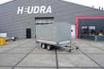 Gebruikte Hapert plateauwagen met huif 2000kg 305x160x150cm, Auto diversen, Aanhangers en Bagagewagens, Gebruikt