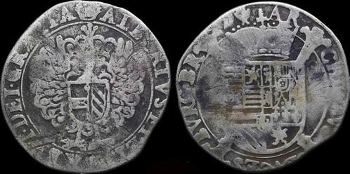 Pauwschelling 1612-1621 Southern Netherlands Brabant Albr..., Postzegels en Munten, Munten | Europa | Niet-Euromunten, Verzenden