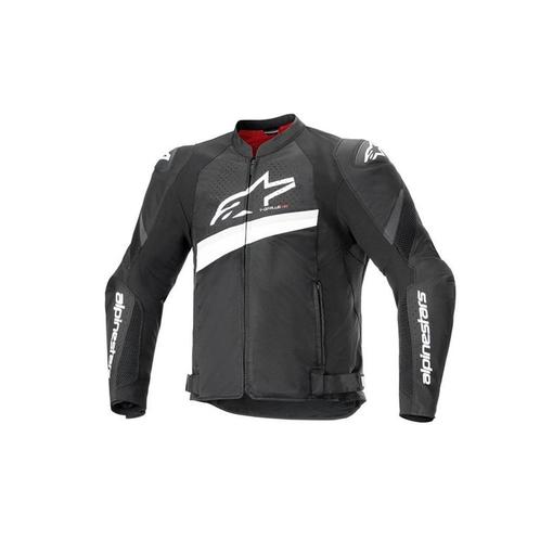 Alpinestars T-GP Plus R V4 Airflow Jas Zwart Wit, Motoren, Kleding | Motorkleding, Heren, Nieuw met kaartje, Jas | textiel, Verzenden