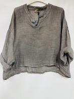 Mooi linnen korte - cropped top - v-hals hals - kraagje -, Kleding | Dames, T-shirts, Nieuw