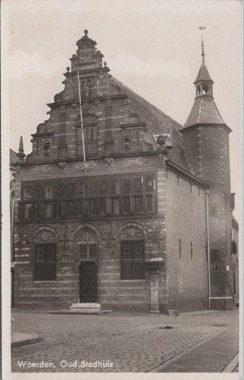 WOERDEN - Oud Stadhuis, Verzamelen, Ansichtkaarten | Nederland, Verzenden