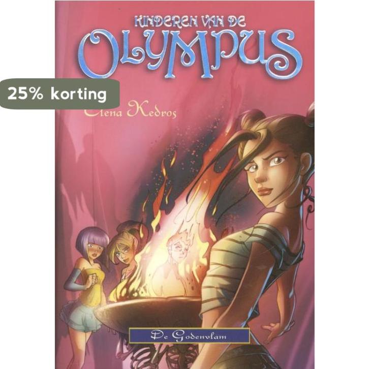 De goddelijke vlam / Kinderen van de Olympus / 4, Boeken, Kinderboeken | Jeugd | 10 tot 12 jaar, Zo goed als nieuw, Verzenden