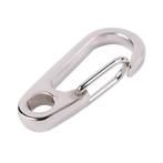 Mini karabijnhaak met oog - 30mm - Zilver, Ophalen of Verzenden, Nieuw