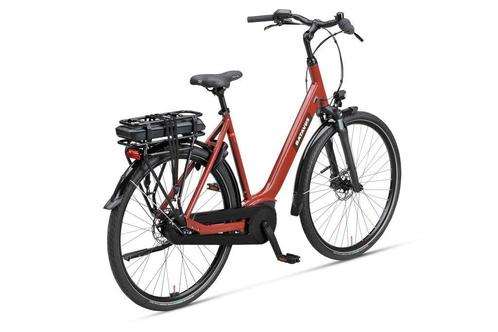 Batavus Altura E-go Plus Bes3 Flex  Lage instap 7 Rood Bruin, Fietsen en Brommers, Elektrische fietsen, Nieuw, 47 tot 51 cm, Batavus