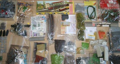 Busch, Faller, Noch H0 - Modeltrein (100) - Gevarieerde set, Hobby en Vrije tijd, Modeltreinen | H0