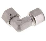 M20x1.5 x 12S RVS Verstelbaar L-Knelfitting 90 graden met, Verzenden, Nieuw