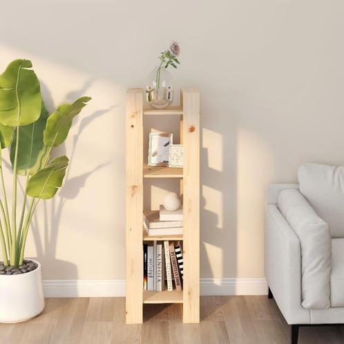 vidaXL Boekenkast / kamerscherm 41x35x125 cm massief, Huis en Inrichting, Kasten | Boekenkasten, 25 tot 50 cm, Nieuw, Grenenhout