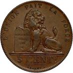 België. Leopold I. 5 Centimes 1853 - engraver’s initial with, Postzegels en Munten, Munten | Nederland