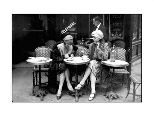 Kunstdruk Roger Violet - Café et Cigarette 80x60cm, Huis en Inrichting, Woonaccessoires | Schilderijen, Tekeningen en Foto's, Nieuw