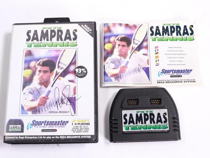 SEGA Mega Drive - Pete Sampras Tennis, Spelcomputers en Games, Games | Sega, Ophalen of Verzenden