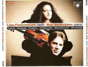 cd - Liza Ferschtman - Liza Ferschtman Violin Bas Verheij..., Cd's en Dvd's, Cd's | Overige Cd's, Zo goed als nieuw, Verzenden