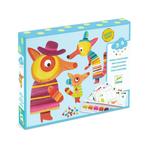 Djeco schilderen The fox family van €21,99 voor €15,39, Kinderen en Baby's, Ophalen, Nieuw
