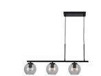 GAMMA Esfera - Hanglamp 5-lichts - Mat zwart met rookglas, Verzenden, Zo goed als nieuw