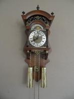 Sallander klok - FHS Franz Hermle & Sohn - Hout, Messing -, Antiek en Kunst, Antiek | Klokken
