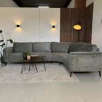 Groene hoekbank In house 310x205cm - GRATIS BEZORGING, Huis en Inrichting, Banken | Bankstellen, Hout, Hoekbank, 300 cm of meer