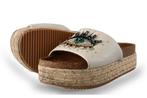 Kurt Geiger Slippers in maat 41 Beige | 10% extra korting, Slippers, Verzenden, Beige, Gedragen