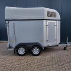 Paardentrailer 2 paards met kunststof bodem en nieuwe wanden, Ophalen, Zo goed als nieuw, Hout, 2-paards trailer