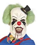 Halloween Masker Horror Clown met Haar