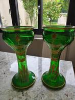Vaas (2) - Bergense Verre - Art Nouveau, Antiek en Kunst