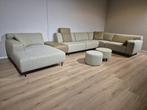 30% KORTING-NIEUW - Montel Mouro Hoekbank - Modulair - Olijf, Huis en Inrichting, 300 cm of meer, Ophalen of Verzenden, Zo goed als nieuw