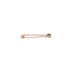 Roségouden broche paperclip 14 krt, Sieraden, Tassen en Uiterlijk, Broches, Ophalen of Verzenden, Nieuw