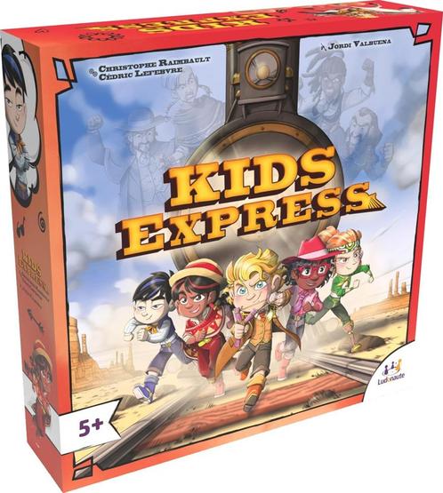 Kids Express - Bordspel | Ludonaute - Gezelschapsspellen, Hobby en Vrije tijd, Gezelschapsspellen | Bordspellen, Nieuw, Verzenden
