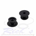 Koordhouder kunststof zwart klein, Ophalen of Verzenden, Nieuw