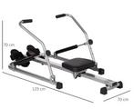 Compacte Roeimachine – Opvouwbaar met 4 Weerstandsniveaus, Sport en Fitness, Fitnessapparatuur, Verzenden, Nieuw