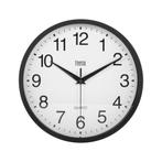 Teesa TSA0037B Analoge Wandklok 25 cm Zwart, Huis en Inrichting, Woonaccessoires | Klokken, Ophalen of Verzenden, Nieuw