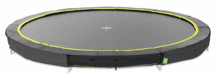 Exit Silhouette Inground Sports trampoline - Ø 305 cm -, Kinderen en Baby's, Speelgoed | Buiten | Trampolines, Nieuw, Verzenden