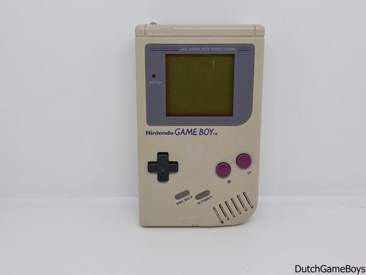 Gameboy Classic - Console - Grey (1), Spelcomputers en Games, Spelcomputers | Nintendo Game Boy, Gebruikt, Verzenden