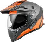Bogotto H331 BT Tour EVO Zwart Grijs Oranje Bluetooth Enduro, XS, Nieuw met kaartje, Overige merken, Heren