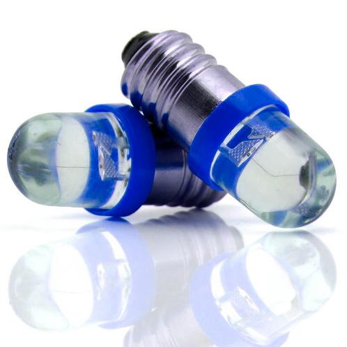 E10 LED lamp - 12V - Blauw, Huis en Inrichting, Lampen | Losse lampen, Ophalen of Verzenden