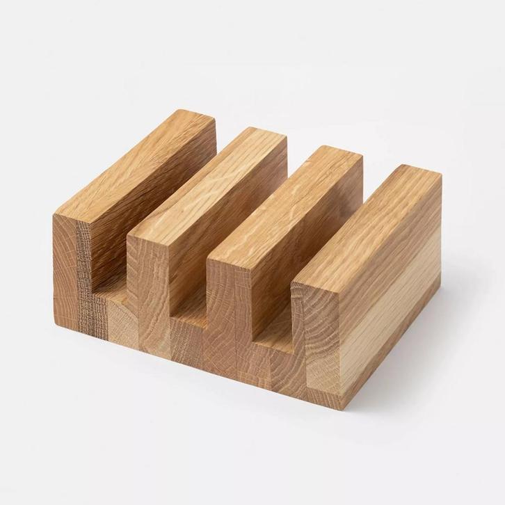 HOCHO CutX Snijplankhouder – Eikenhout – 115x146x60 mm, Huis en Inrichting, Keuken | Keukenbenodigdheden, Nieuw, Ophalen of Verzenden