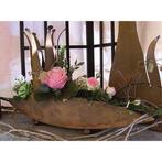 patina tafeldecoratie bloemenschaal JoJo | Roest decoratieve, Verzenden, Nieuw