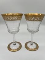 St. Louis - Wijnglas (2) - Kristal - Gouddistel Nr.3