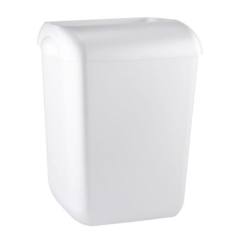 PlastiQline afvalbak 55l semi-open PQA55 - wit, Huis en Inrichting, Woonaccessoires | Prullenbakken, Nieuw, Verzenden