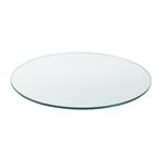 Glasplaat ESG veiligheidsglas 8 mm voor tafels Ø80 cm, Verzenden, Nieuw