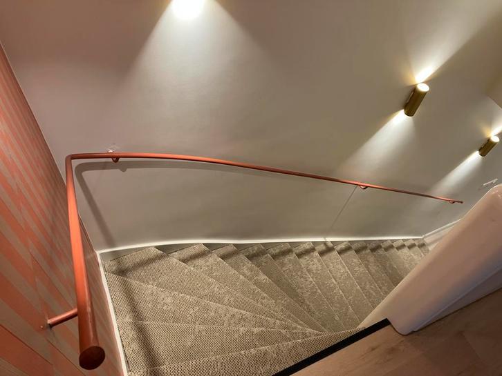 Trapleuning uit de smederij, Doe-het-zelf en Verbouw, Ladders en Trappen, Nieuw, Trap